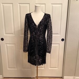 Elegant Black Lace Dress